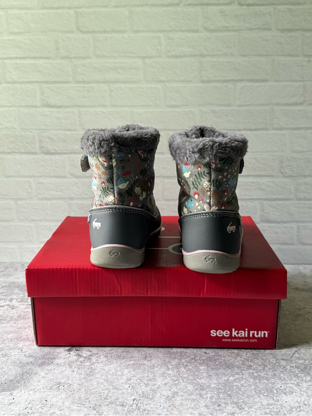 See Kai Run Abby II Waterproof Insulated Boots Toddler Girls' Size 12 Woodland - Picture 3 of 11